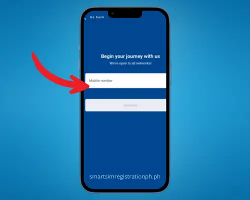 Register Globe SIM using GlobeOne App step 3