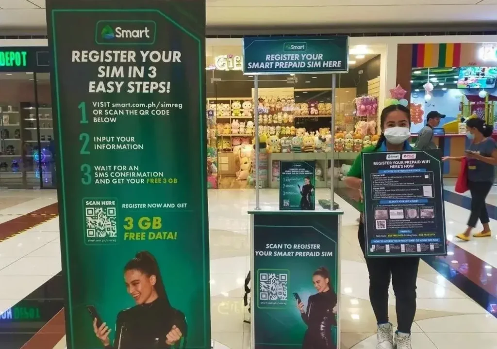 smart sim registration at smart store