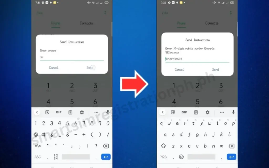 How to Pasaload Globe with USSD Code step 03