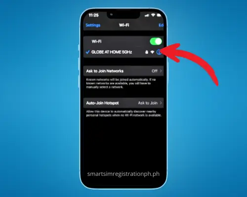 Register a Globe At Home Prepaid WiFi SIM Step 1