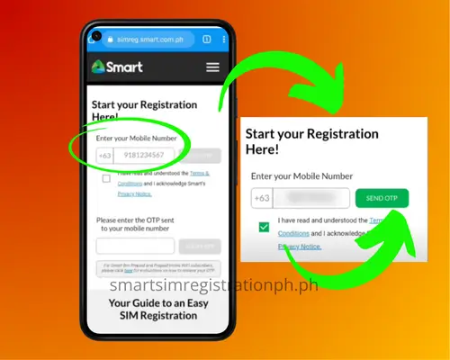 TNT SIM Registration online Step 3