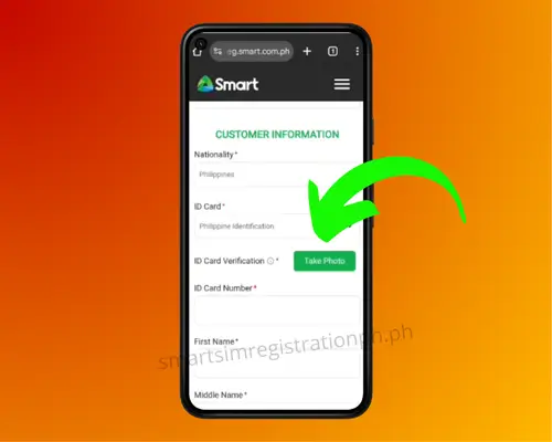 TNT SIM Registration online Step 8