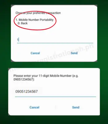 smart sim activation using USSD Code step 3&4