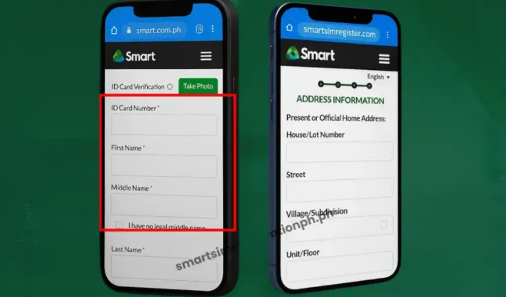 Register smart sim step 07
